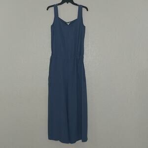 Nap Loungewear Sleeveless Jumpsuit Blue Size L